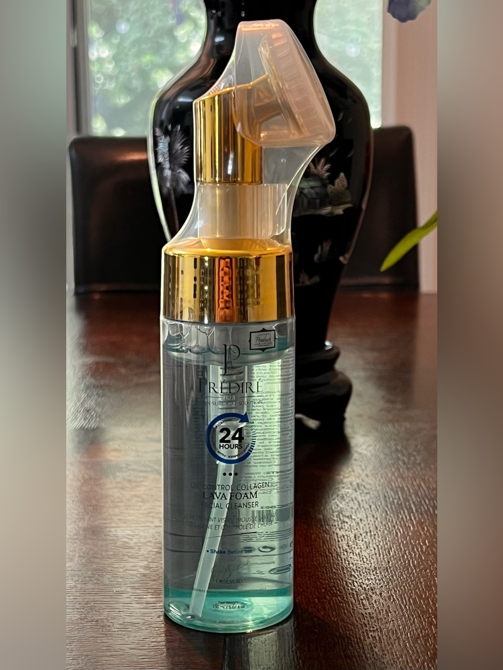 Predire Teal Lava Foam Facial Cleanser with Collagen & Stem Cell Technology